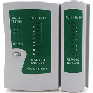 1aTTack.de Netwerkkabeltester RJ11 RJ12 RJ45 ISDN LAN netwerkkabel patchkabel kabeltester