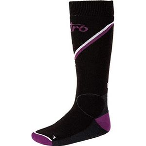 L1 Premium Goods Monarch Socks dames sneeuwsokken BLK/Grijs/PURP/WHT, S