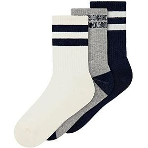 NAME IT Uniseks kindersokken, Dark Sapphire, 27