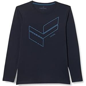 Kaporal Jongens-T-shirt, model MOLO, marineblauw, maat 8 jaar, jongens
