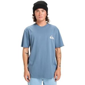 Quiksilver - T-shirt - Blauw - Korte Mouwen - 100% Katoen