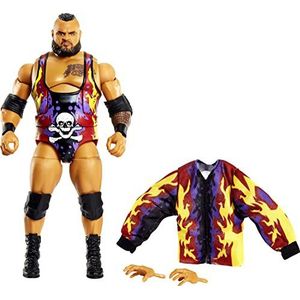 WWE HDF04 - Bronson Reed Elite Collector Actiefiguur, Speelgoedcadeau voor kinderen vanaf 8 jaar