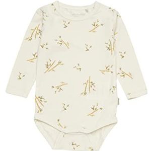 MINYMO Unisex baby body met lange mouwen Bamboo and Toddler T-shirt set, 74