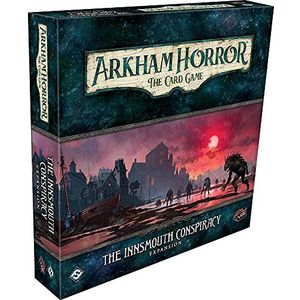 Fantasy Flight Games, Arkham Horror The Card Game: Deluxe Expansion - 6. The Innsmouth Conspiracy, Card Game, Ages 14+, 1 to 4 Players, 60 to 120 Minutes Playing Time