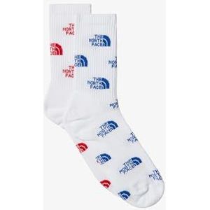 The North Face - Everyday Crew Logo - Sokken - Tnf White/Tnf Red/Tnf Black - 2P
