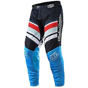 Troy Lee Designs Motorcross broek voor heren, Blauw; Rood, 42