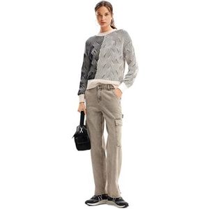 Desigual JERS_Ottawa, 1001 Crudo, XL, wit, XL