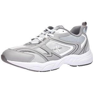 CK JEANS Heren Retro Tennis MESH ML YM0YM01260 Sneakers, Grijs (Oyster Mushroom/Formele Grijs/Storm F), 9 UK, Grijze Oesterzwam Formele Grijze Storm F, 41.5 EU