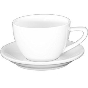 Holst Porzellan CF 004 FA2 Koffie-/cappuccinoset Conform 0,24 l met UTA 114, wit, 14 x 14 x 7 cm