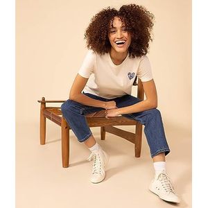 Petit Bateau MC AVALANXXS T-shirt voor dames, Lawine, XL