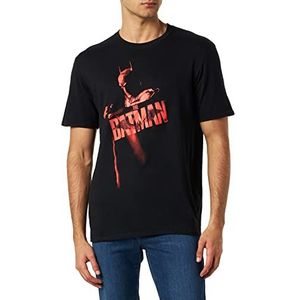 Pyramid International Rood T-shirt voor heren, Zwart, L