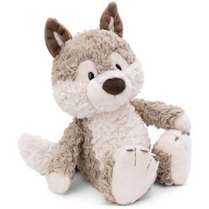 Knuffel Wolf Winny 35 cm grijs - Zacht speelgoed gemaakt van pluche, schattig pluchen knuffeldier om mee te knuffelen en te spelen, voor kinderen en volwassenen