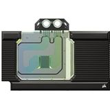 Corsair Hydro X Series XG7 RGB 4080 STRIX/TUF GPU Waterblok - Voor ASUS ROG STRIX en TUF Gaming GeForce RTX 4080 - Vernikkeld koperen - met meegeleverde achterplaat - Zwart