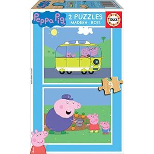 Educa - Puzzel 2 X 9 Stuks - Peppa Pig