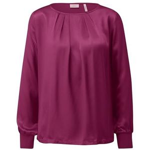 s.Oliver BLACK LABEL Shirt - Longsleeve - Plum - Katoen