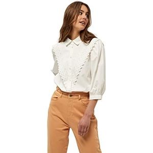 Minus Dames Caisa shirt, gebroken wit, 38