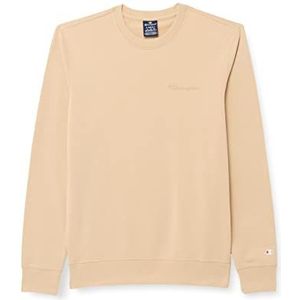 Champion Legacy American Classics Heavy Powerblend Terry Small Logo Crewneck sweatshirt, bruin, taupe, S voor heren