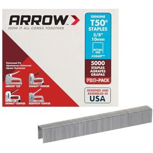 Arrow A506IP T50 Nietjes, Staal, 3/8 Inch (10 mm)