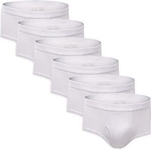 Fruit of the Loom - Premium Brief - Wit - 6 Stuks - Herenslips