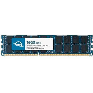 OWC - 16 GB DDR3 ECC-RAM - Zwart - Blauw - 1866 MHz - DIMM 288 pin