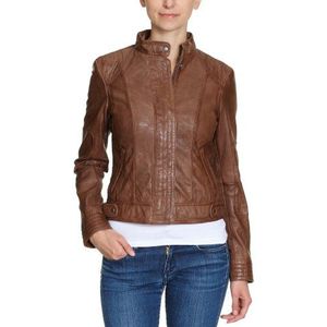 Esprit U21920 Leren jack voor dames - - 42