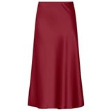 Satijnen Midi-Rok - Zwart - Gerecycled Polyester