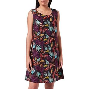 Timezone Casual jurk voor dames met print, Multicolor Ocean World, L