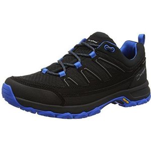 Berghaus Explorer Active Gore-tex Laagbouw wandelschoenen voor heren, Multicolor Zwart Helder Blauw Z44, 41.5 EU
