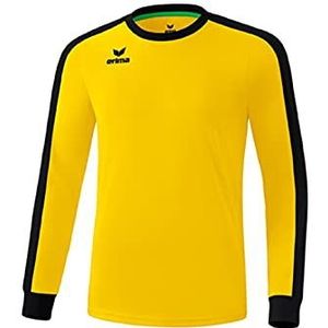 Erima uniseks-kind Retro Star shirt lange mouwen (3142104), geel/zwart, 152