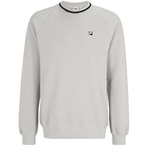 FILA Bilici Raglan Crew Sweatshirt, voor heren, lichtgrijs melange, XL, lichtgrijs gem., XL