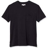 Amazon Brand - Goodthreads Unisex's Heavyweight Oversized Short-Sleeve Crewneck T-shirt,Zwart,XS