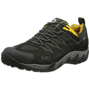 Merrell Refuge Pro Vent GTX trekking- en wandelschoenen voor heren, Mehrfarbig Black Spectra Yellow J41393, 50 EU