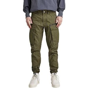 G-STAR RAW Rovic Zip 3D Regular Tapered heren Broek,Grün (shadow olive D191-B230),28W / 32L