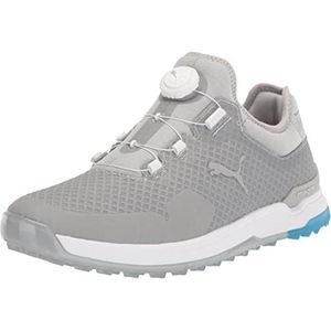 PUMA Proadapt Alphacat Disc golfschoen voor heren, Hoge taille PUMA Zilver Ibiza Blauw, 43 EU