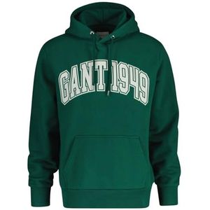 Graphic Hoodie, Deep Forest Green, M