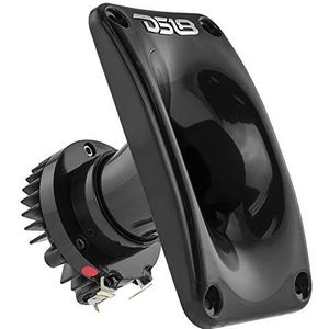 DS18 PRO-DKN25 Neodymium driver met aluminium hoorn, 2,5 cm, 120W Max vermogen, 60W RMS, 8 Ohm, 2,5 cm luidspreker, fenolisch membraan, geen andere compressiedriver is vergelijkbaar (Eenpersoons)