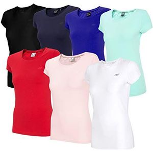 4F Dames Tsd001 H4l20 T-shirt, lichtgrijs, M