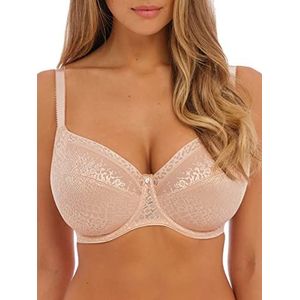 Fantasie Ana beugel, halve cups, gevoerde beha, ondoorzichtig, natuurlijk beige, 75G