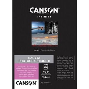 Canson Infinity Baryta Photographique II doos met 12,7 x 17,8 cm, 25 vellen, 310 g