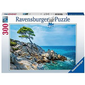 Ravensburger Puzzel 13323 - Aegean Sea Coast - 300 stukjes puzzel voor volwassenen en kinderen vanaf 14 jaar [Exclusief bij Amazon]