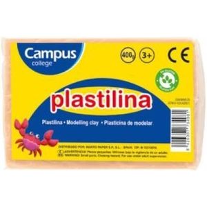 CAMPUS Boetseerklei/boetseerklei, model Plastilin CAMPUS groot, 400 g vlees