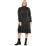 Ulla Popken Gebreide jurk  antraciet