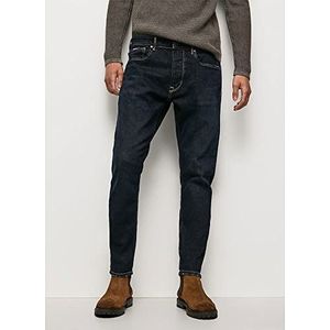 Pepe Jeans Callen Crop Jeans, 000DENIM (VS4), 33W/32L Heren