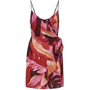 Jurk - Zwart - Viscose - Mouwloos - V-Hals