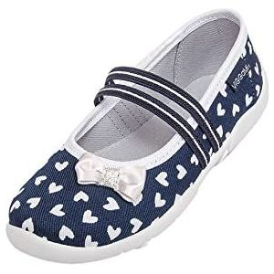 Vi-Gga-Mi Czeszka slippers voor meisjes, donkerblauw, 27 EU