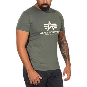 Alpha Industries Basis T-shirt Heren T-shirt Vintage Green