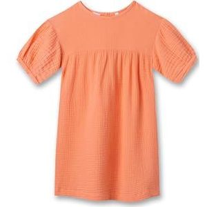 Sanetta Babyjurk voor meisjes, oranje, 62 cm