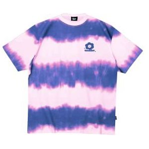 Tealer Tie n Dye Flowers T-Shirt, Paars, S Unisex, Paars, S