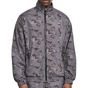 Urban Classics Camo Track Sportjack voor heren, meerkleurig (Darkdesert Camo 02271), XL