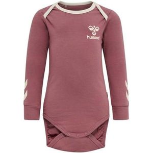 Hummel Romper l/s - hmlMaule - Decoratie Rose - Hummel - 56 - Romper L/S